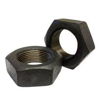 3/4"-16 Hex Jam Nut, Grade 5, Med. Carbon, Fine, Plain